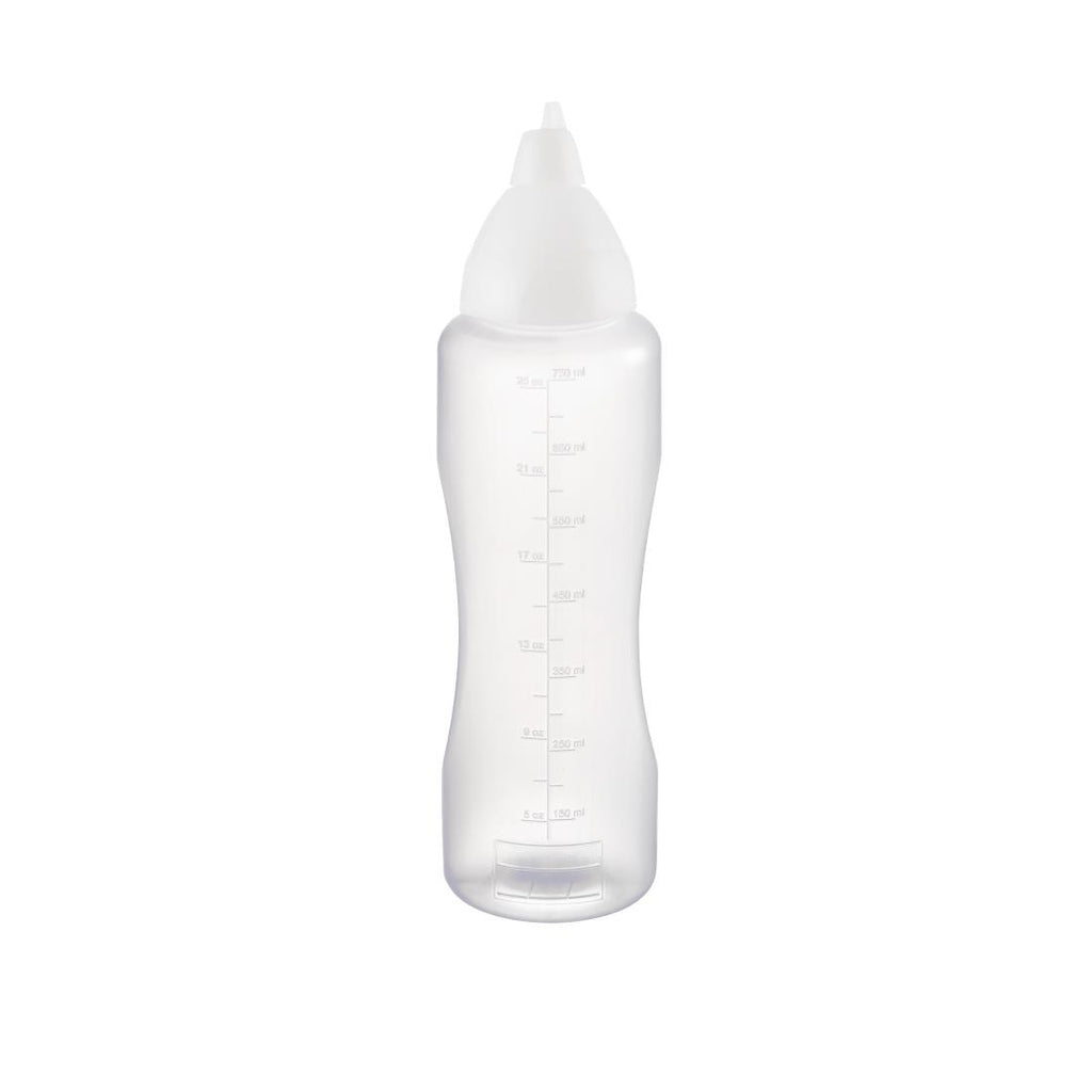 Araven Clear Non-Drip Sauce Bottle 26oz - CW113  Araven   