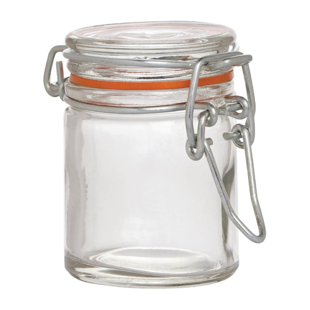 Utopia Mini Glass Terrine Jars 50ml (Pack of 96) - CW220  Utopia   