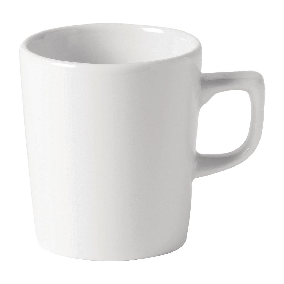 Utopia Titan Latte Mugs White 340ml (Pack of 24) - CW288 Utopia Crockery Utopia   