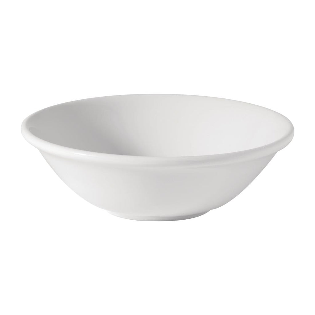 Utopia Titan Oatmeal Bowls White 160mm (Pack of 36) - CW299 Utopia Crockery Utopia   