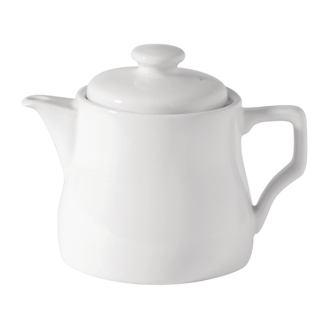 Utopia Titan Teapots White 460ml (Pack of 6) - CW324 Utopia Crockery Utopia   