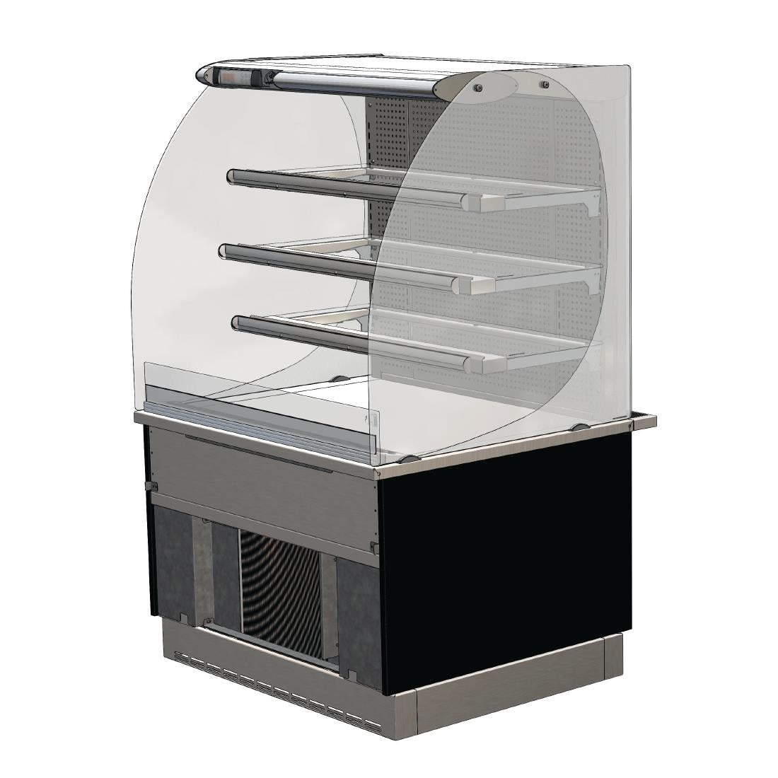 Designline Drop In Slimline Multideck Self Service 900mm - CW662  Designline   