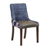 Bath Dining Chair Vintage with Helbeck Midnight Back Saddle Ash Seat - CX420 Upholstered Dining Chairs Everyday   