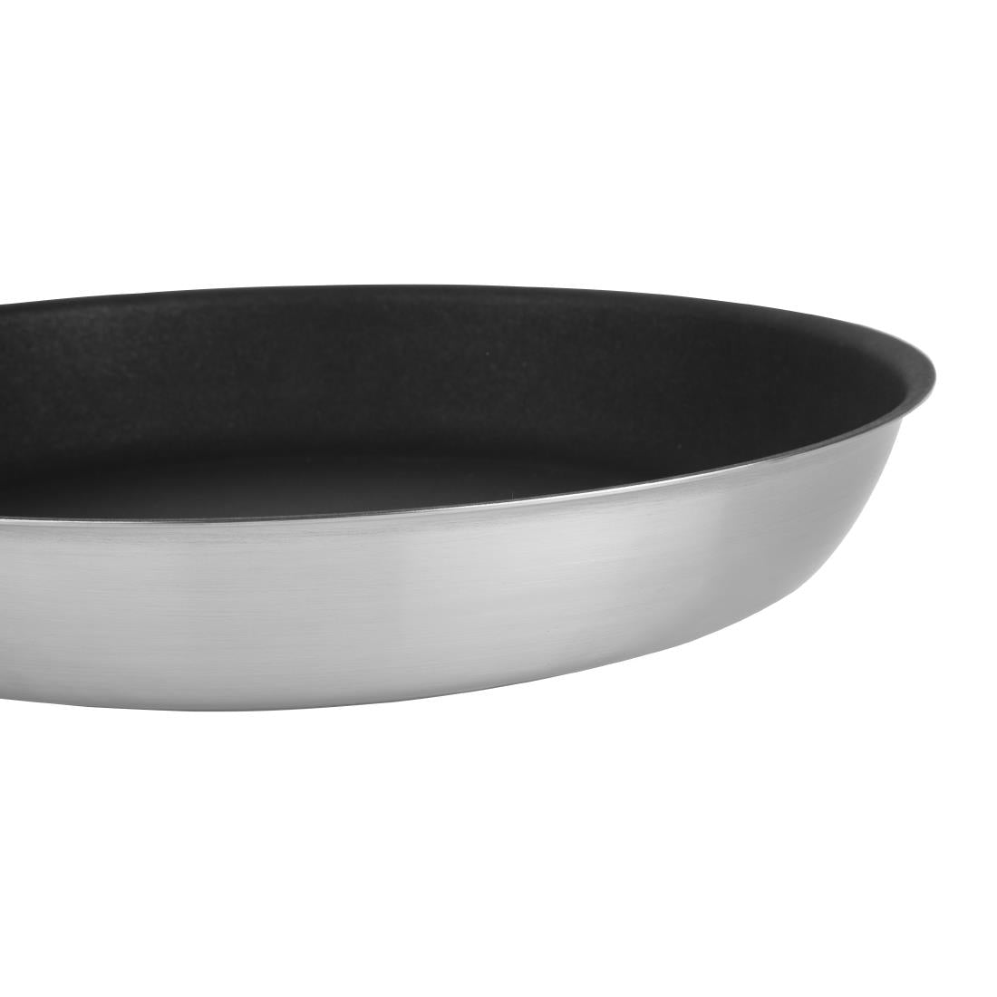 Matfer Bourgeat Tradition Stainless Steel Pro Non-Stick Frying Pan 32cm - CX541  Matfer Bourgeat   