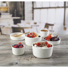 Churchill Super Vitrified Nourish Straight Sided Small Bowls White 8oz (Pack of 12) - CX629 Bowls Churchill