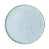 Churchill Stonecast Walled Plates Duck Egg 260mm (Pack of 6) - CX635 Plates Churchill