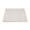 Bolero Pre-drilled Square Table Top Vintage White 700mm - CY951 Wood Effect Table Tops Bolero   