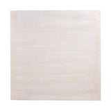 Bolero Pre-drilled Square Table Top Vintage White 700mm - CY951 Wood Effect Table Tops Bolero   