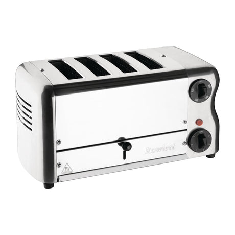 Rowlett Esprit 4 Slot Toaster Chrome w/2x Additional Elements & Sandwich Cage - CH181  Rowlett   