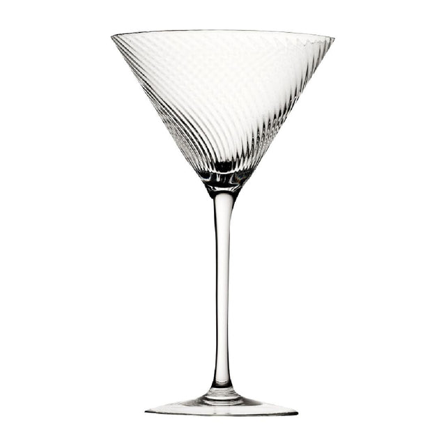 Utopia Twisted Hayworth Martini Glasses 300ml (Pack of 6) - CZ072 Cocktail Glasses Utopia   