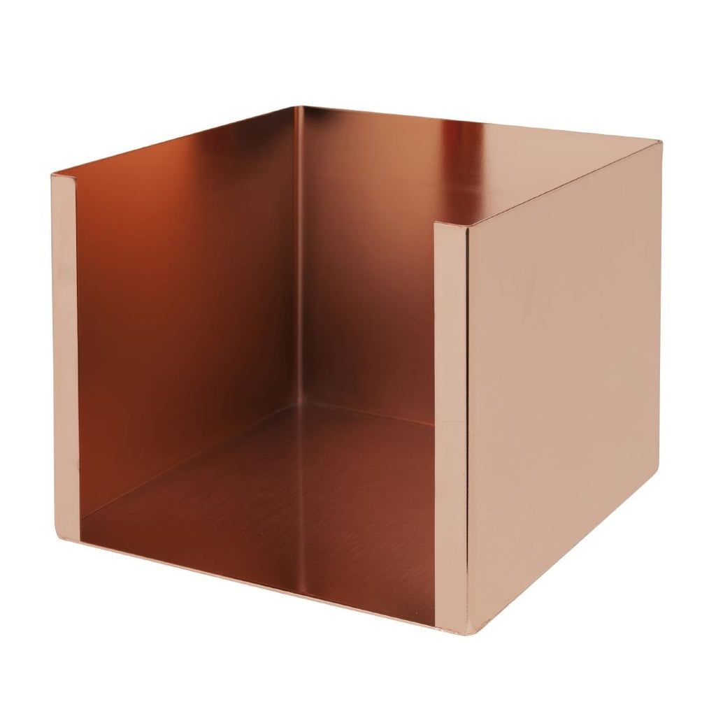 Beaumont Napkin Holder Copper Plated - CZ440 Napkin Dispenser & Accessories Beaumont   