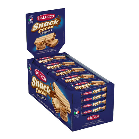 Balocco Snack Wafers Cocoa 30x45g - CZ723  Balocco   