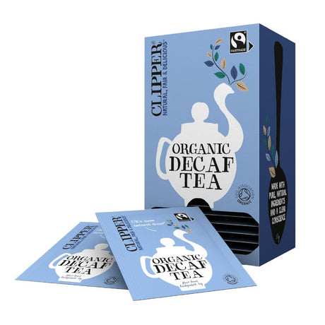 Clipper Fairtrade Organic Decaf Everyday Tea Bag Envelopes (Case of 6 x 25) - CZ733  Clipper   