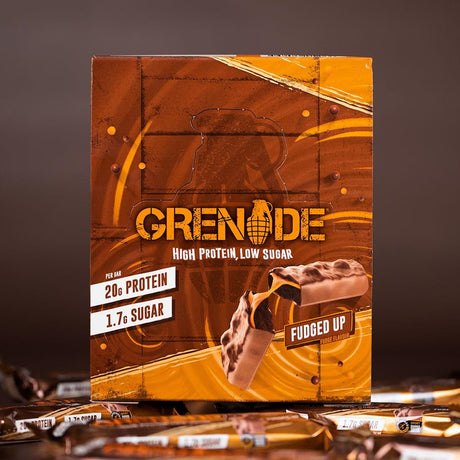 Grenade Protein Bar Fudged Up 60g (Pack of 12) - CZ777  Grenade   