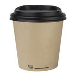 Fiesta Compostable Espresso Cups Single Wall 114ml (Pack of 1000) - CZ875 Disposable Cups Fiesta Compostable   