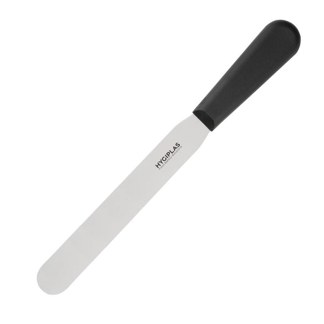 Hygiplas Straight Blade Palette Knife Black 20.5cm - D404  Hygiplas   