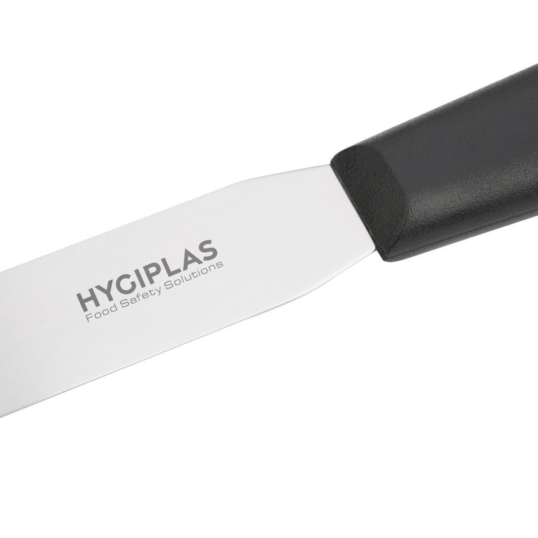 Hygiplas Straight Blade Palette Knife Black 20.5cm - D404  Hygiplas   