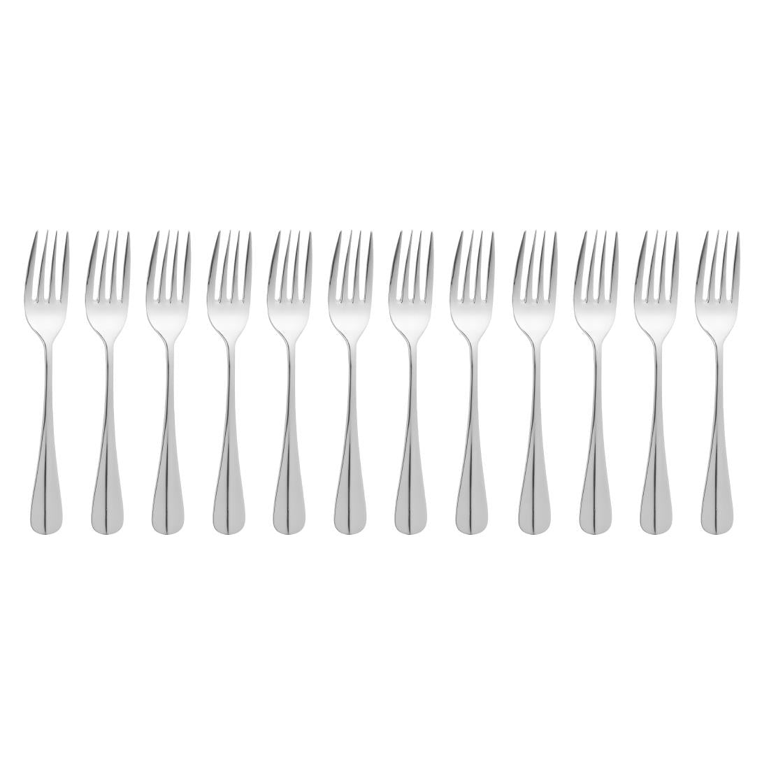 Olympia Baguette Table Fork (Pack of 12) - D597 Olympia Cutlery Olympia   