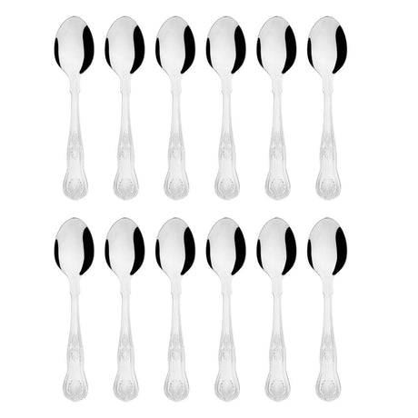 Olympia Kings Teaspoon (Pack of 12) - D689 Olympia Cutlery Olympia   