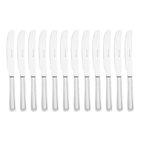 Olympia Harley Table Knife (Pack of 12) - D690 Table Knives Olympia