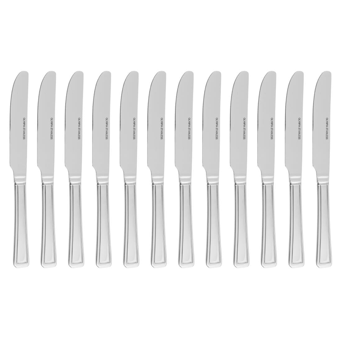 Olympia Harley Dessert Knife (Pack of 12) - D693 Table Knives Olympia