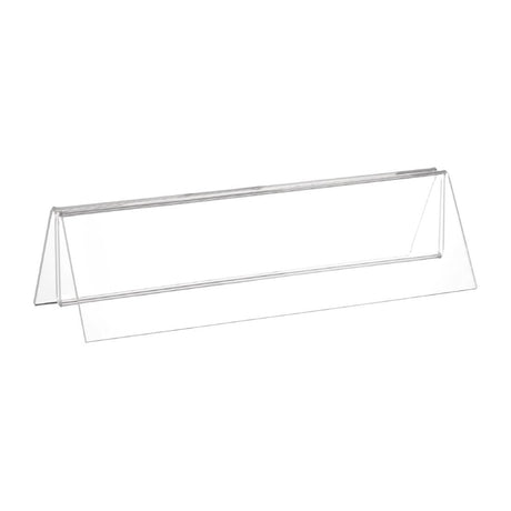 Wide Base Acrylic Menu Holder - D790  Yearntree   