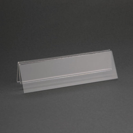 Wide Base Acrylic Menu Holder - D790  Yearntree   