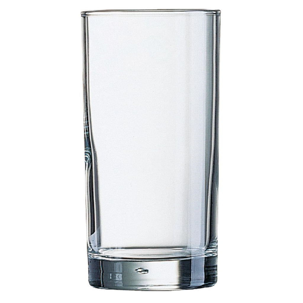 Arcoroc Hi Ball Nucleated Glasses 285ml CE Marked (Pack of 48) - D898 Arcoroc Hi Balls and Tumblers Arcoroc   