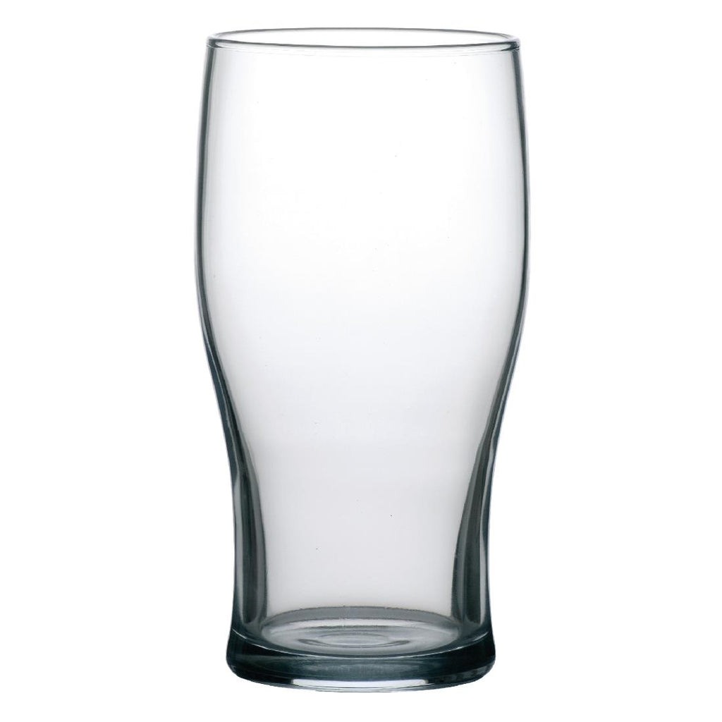 Arcoroc Tulip Nucleated Beer Glasses 570ml CE Marked (Pack of 24) - FU233 Beer Glasses Arcoroc   