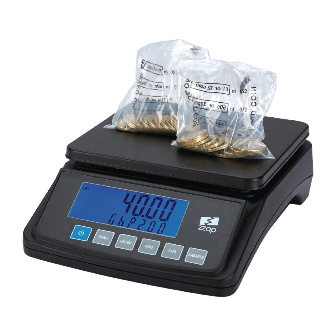 ZZap MS10 Coin Counting Scale - DB075  Zzap   