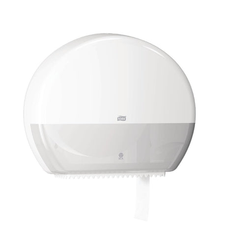 Tork Jumbo Toilet Roll Dispenser White - DB464  Tork   