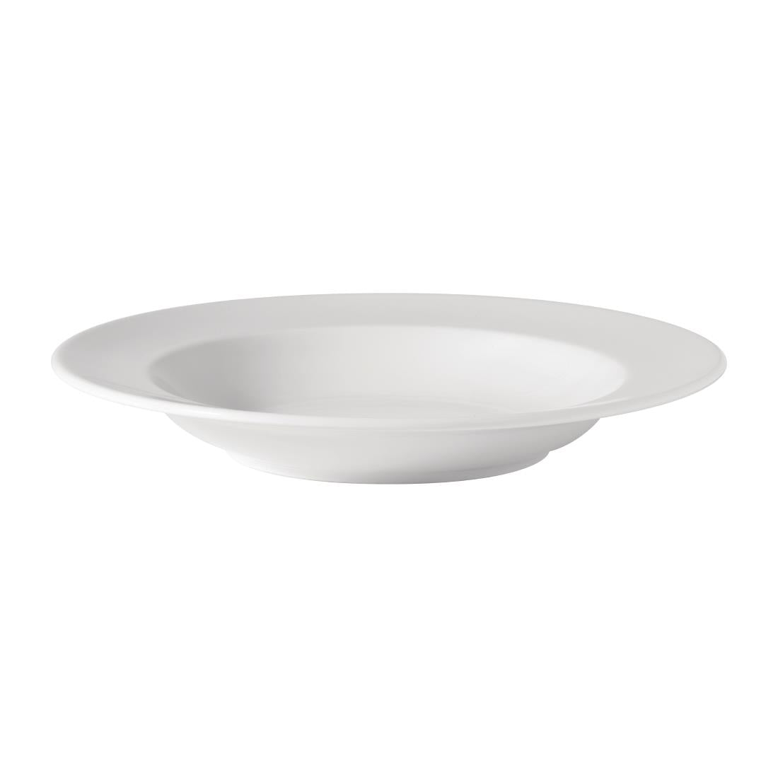 Utopia Titan Pasta Plates White 300mm (Pack of 6) - DB629 Utopia Crockery Utopia   