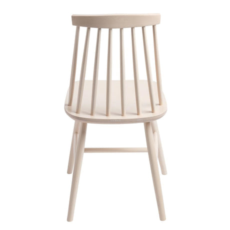 Fameg Farmhouse Angled Side Chairs White (Pack of 2) - DC354 Wooden Dining Chairs Fameg   