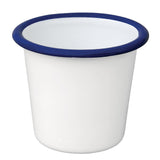 Olympia Enamel Sauce Cup White and Blue (Pack of 6) - DC383 Cups and Mugs Olympia