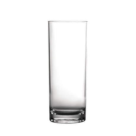 Olympia Kristallon Polycarbonate Hi Ball Glasses Clear 360ml (Pack of 6) - DC924 Plastic Drinkware Olympia   