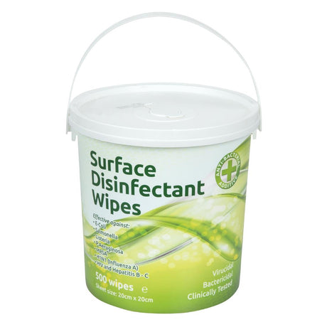 EcoTech Disinfectant Surface Wipes Bucket (500 Pack) - DE325  EcoTech   