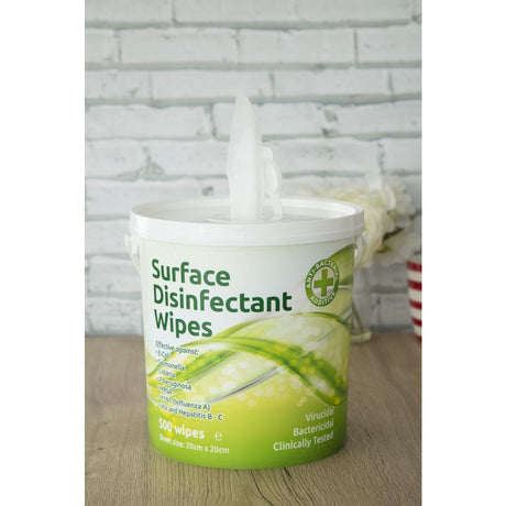 EcoTech Disinfectant Surface Wipes Bucket (500 Pack) - DE325  EcoTech   