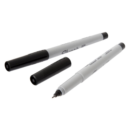 Sharpie Ultra Fine Permanent Marker Black (Pack of 2) - DE707  Sharpie   