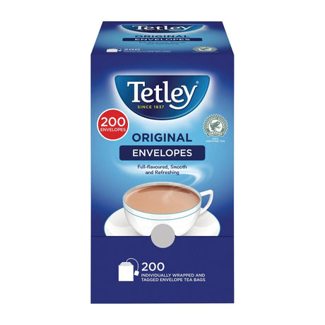 Tetley Envelope Black Tea (Pack 200) - DF609  Tetley   