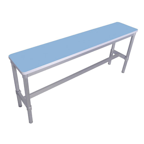 Gopak Enviro Indoor Pastel Blue High Bench 1600mm - DG132-PB Benches Gopak   