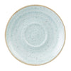 Churchill Stonecast Round Cappuccino Saucers Duck Egg Blue 185mm (Pack of 12) - DK515 Churchill Super Vitrified Churchill   