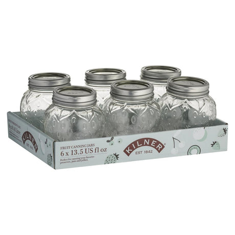 Kilner Strawberry Jars (Pack of 6) - DK791  Kilner   