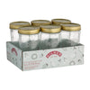 Kilner Wide Mouth Jars 500ml (Pack of 6) - DK794  Kilner   