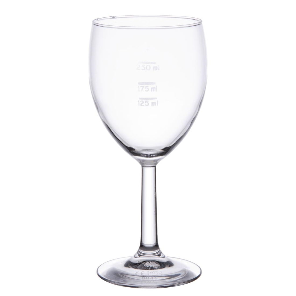 Arcoroc Savoie Grand Vin Wine Glasses 350ml CE Marked at 125ml 175ml and 250ml - DK886 Wine Glasses Arcoroc   