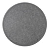 Bolero Fibre Glass Round Table Top Brushed Black 580mm - DL489 Stone Effect Table Tops Bolero   