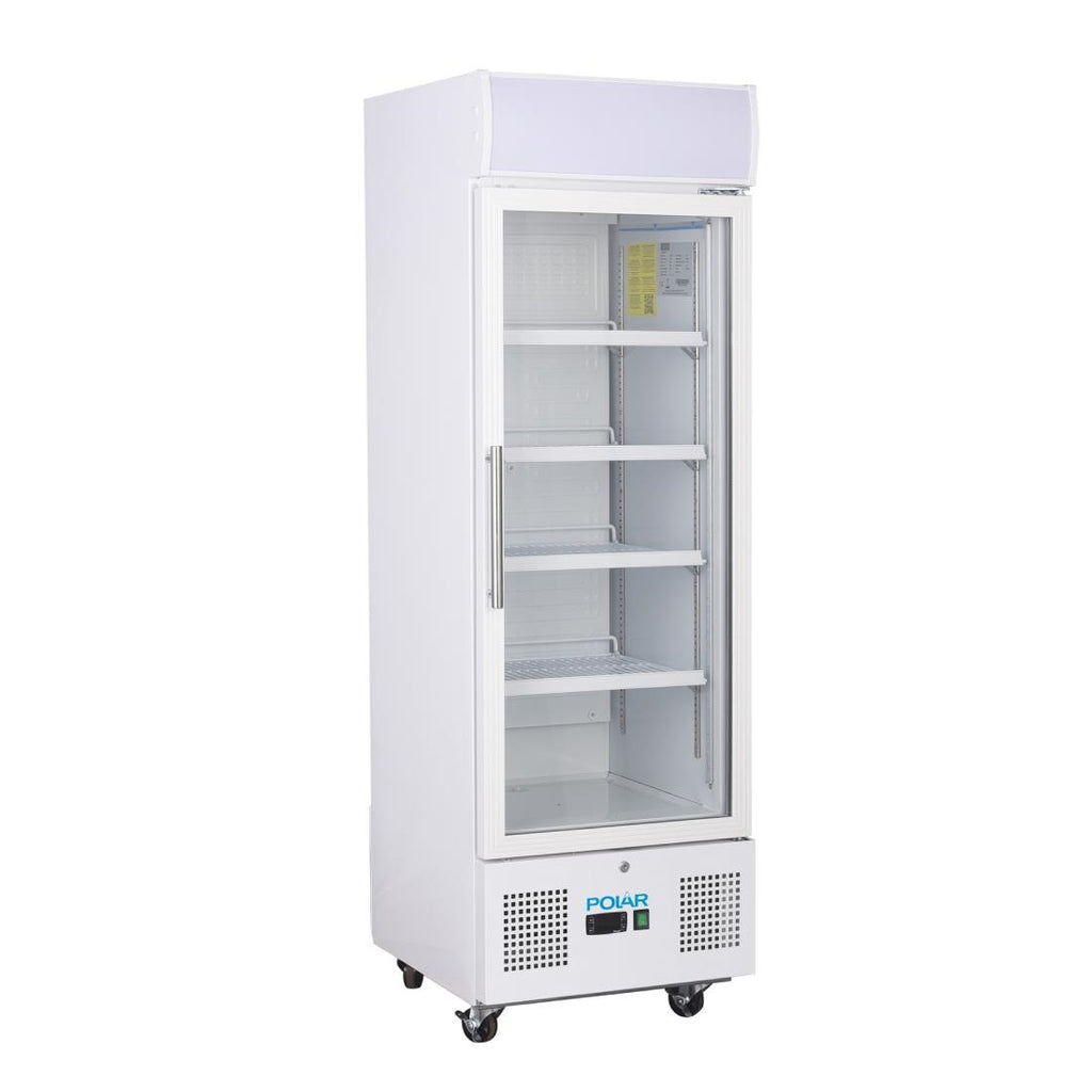 Polar Display Fridge 228 Ltr - DM075 Upright Single Door Bottle Coolers Polar   