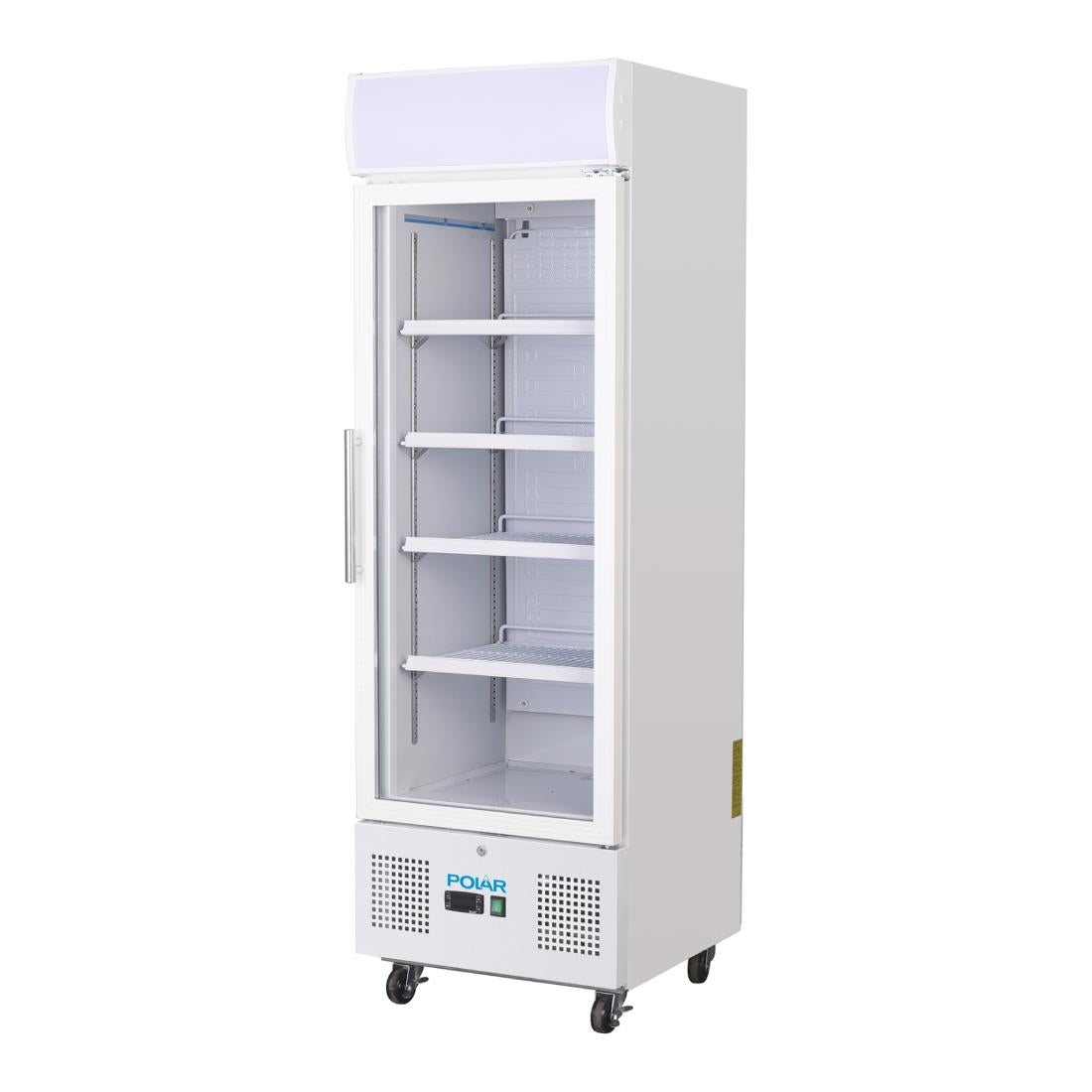 Polar Display Fridge 228 Ltr - DM075 Upright Single Door Bottle Coolers Polar   