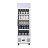 Polar Display Fridge 228 Ltr - DM075 Upright Single Door Bottle Coolers Polar   