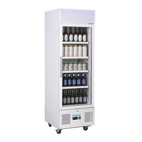 Polar Display Fridge 228 Ltr - DM075 Upright Single Door Bottle Coolers Polar   