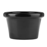 Olympia Kristallon Melamine Plain Ramekins Black 63mm (Pack of 12) - DM161 Melamine and Polycarbonate Olympia   